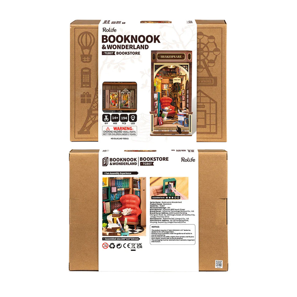 DIY Bookstore Book Nook