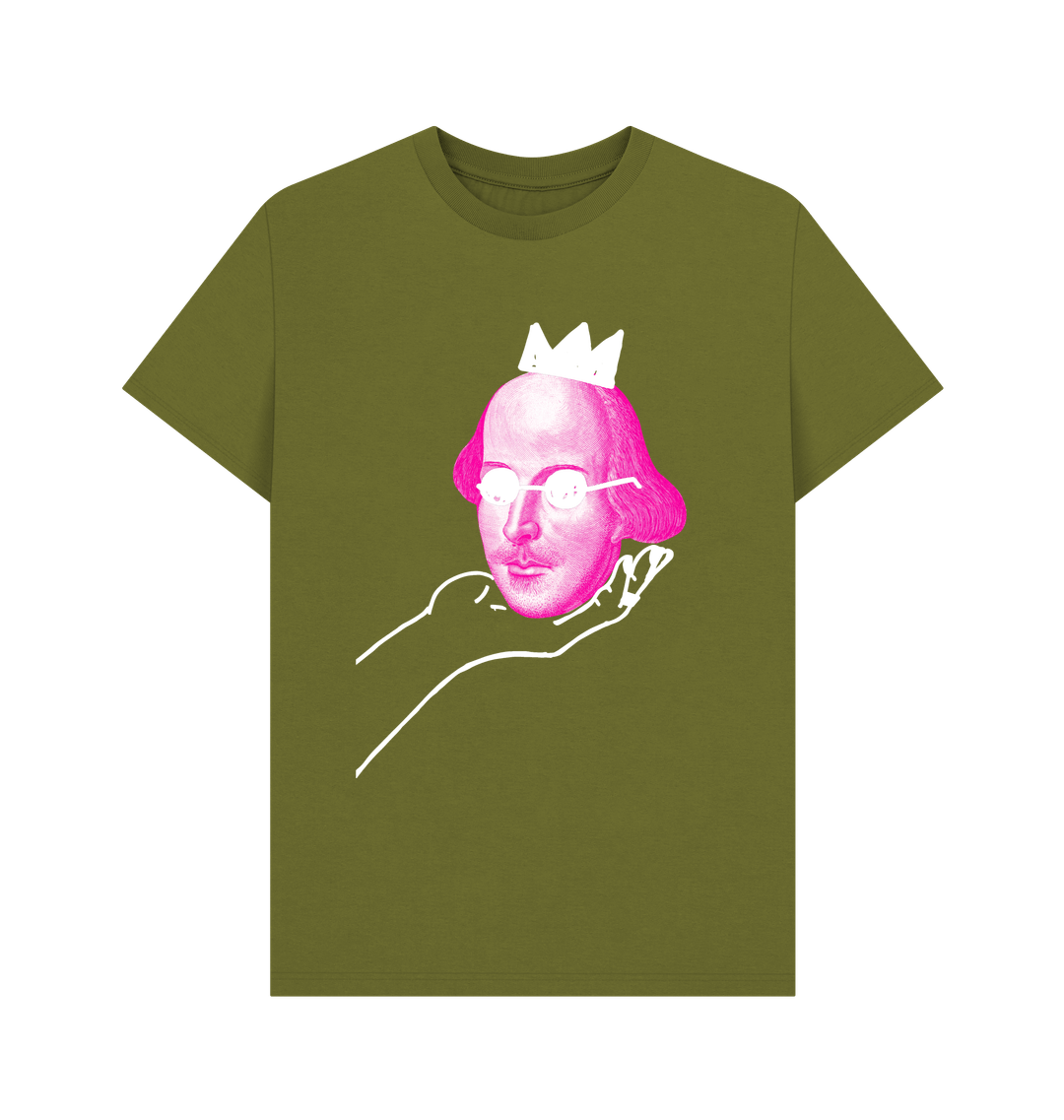 Moss Green Printed T-shirt