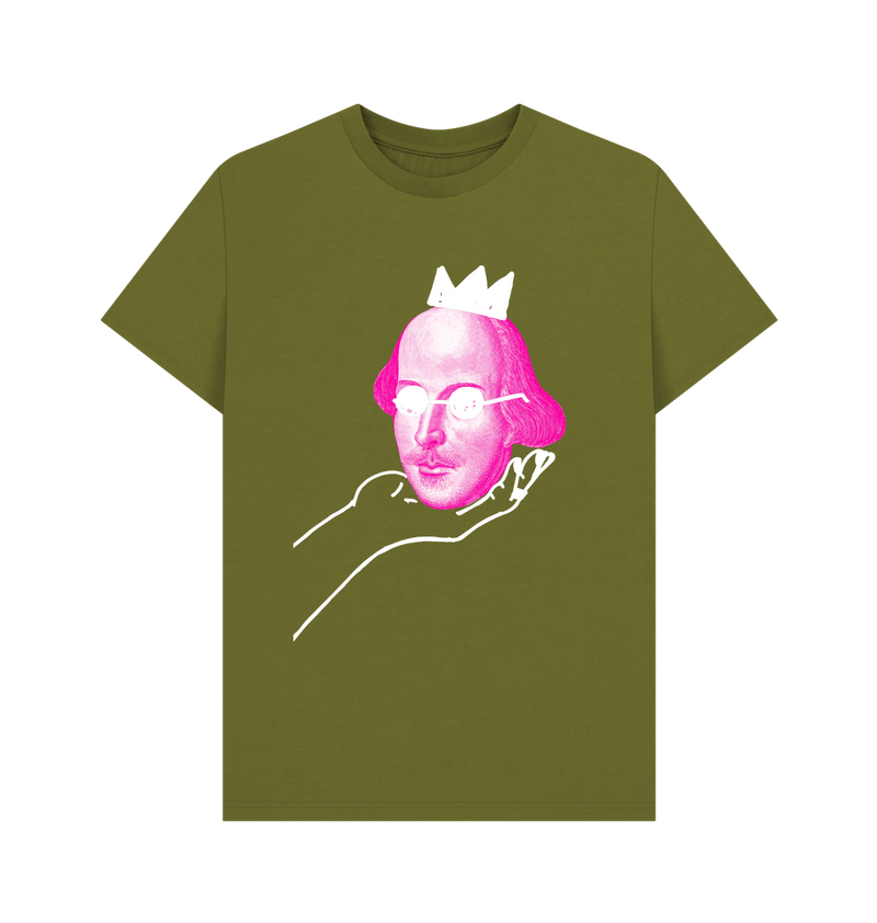Moss Green Printed T-shirt