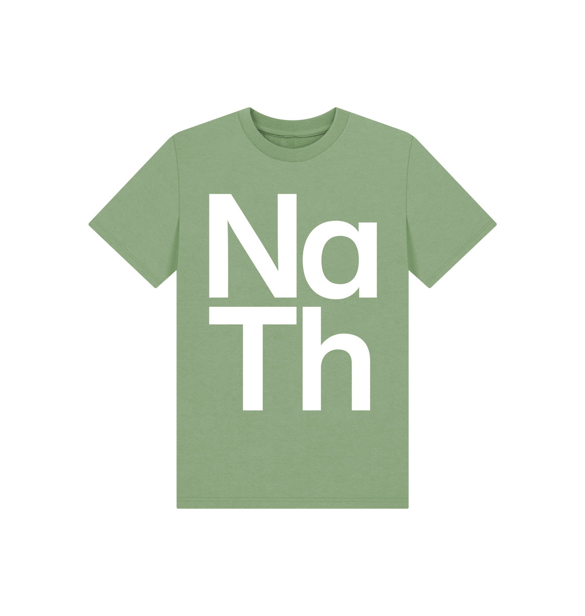 Sage Printed Kids T-Shirt Front