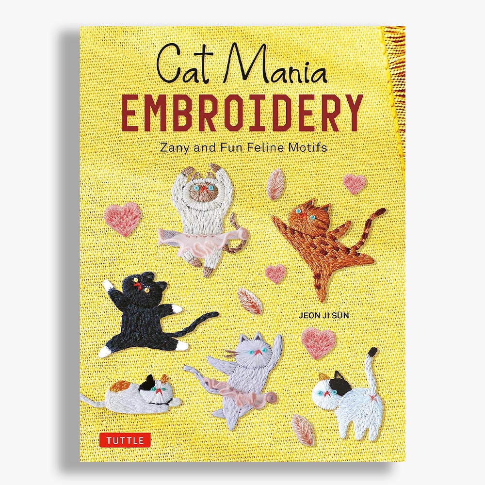 Cat Mania Embroidery: Zany and Fun Feline Motifs