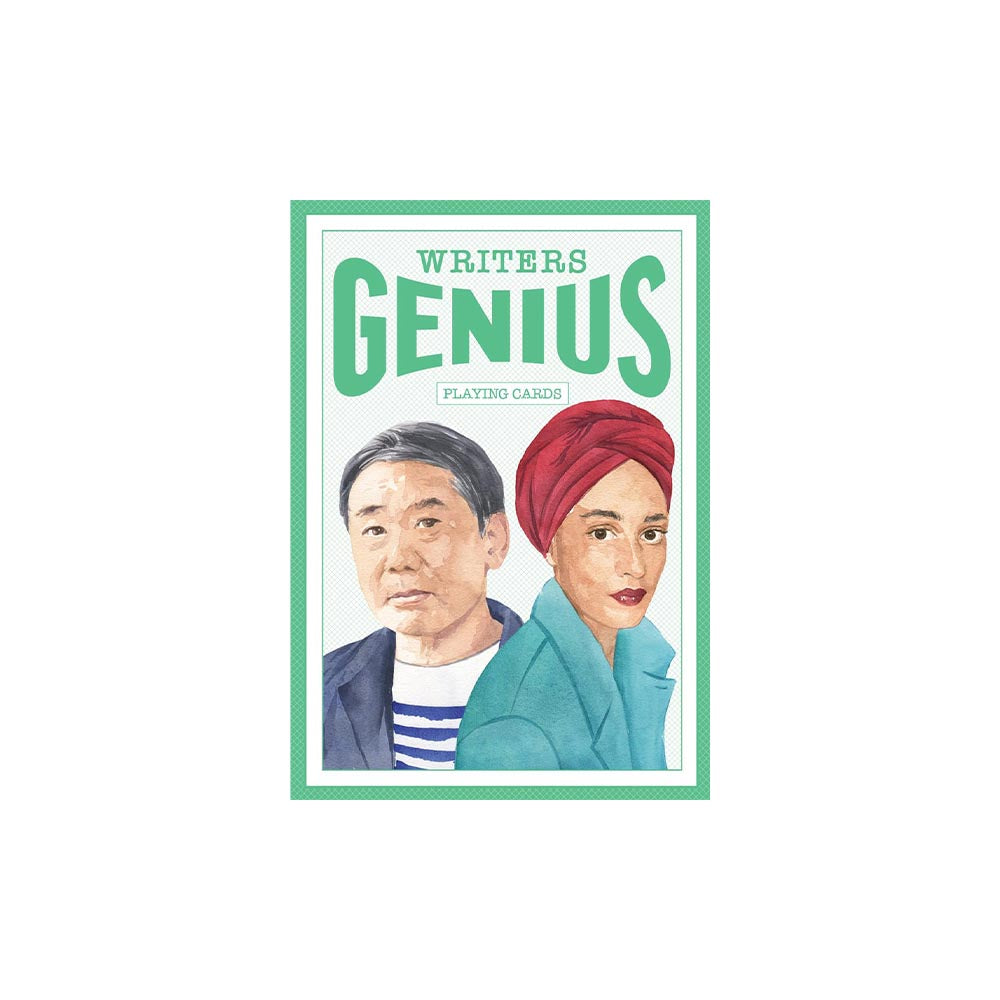 Genius Writers Playing Cards