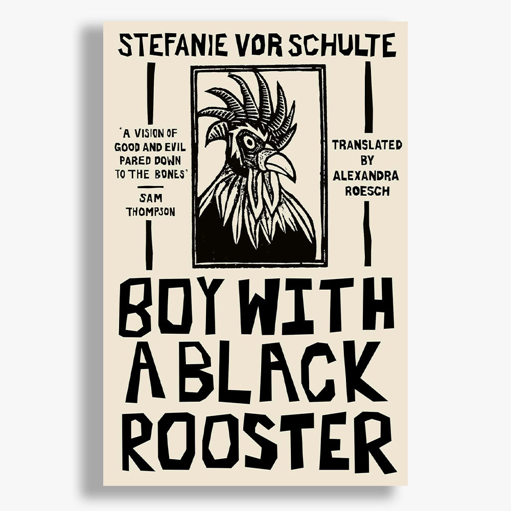 Boy with a Black Rooster