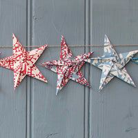 Origami Star Garland Kit