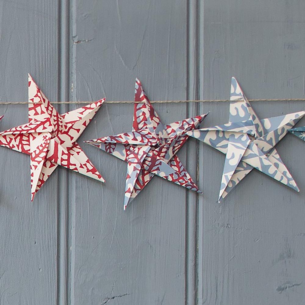 Origami Star Garland Kit