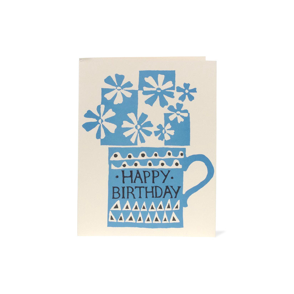 Happy Birthday Mug Greetings Card