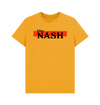 Mustard Printed T-shirt Front