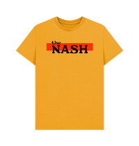 Mustard Printed T-shirt Front