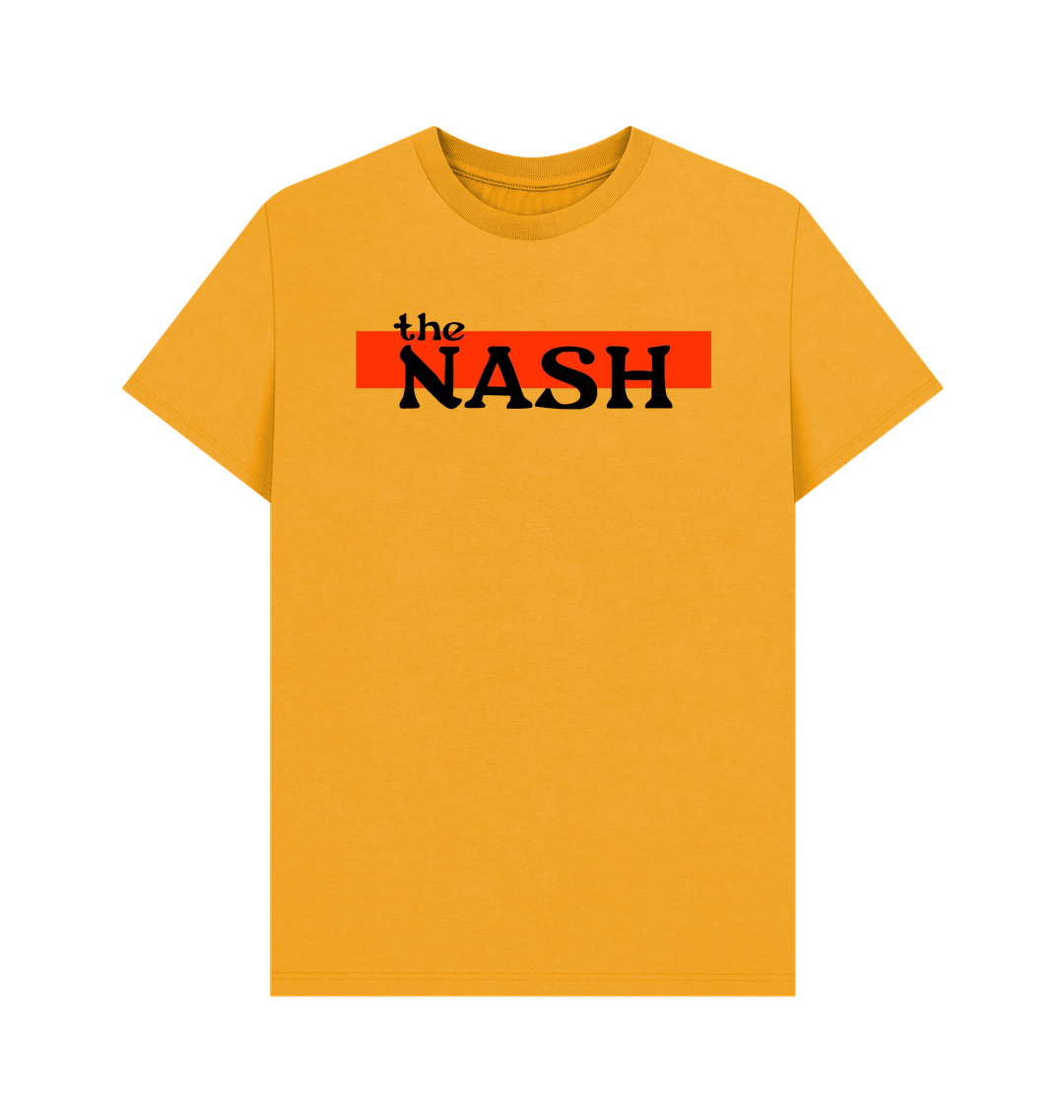 Mustard Printed T-shirt Front