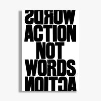 Actions Not Words A1 Limited Edition Print