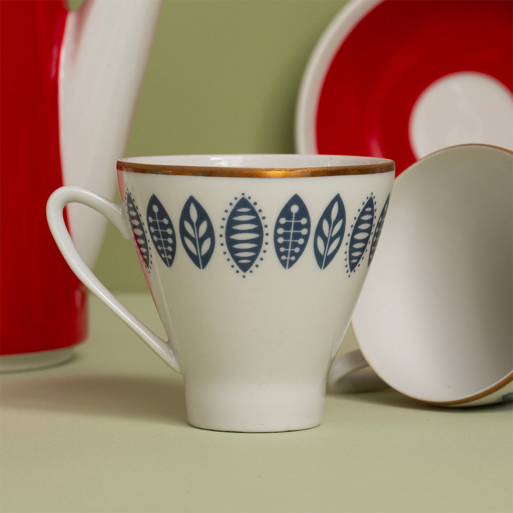 Anna - Red Coffee Set