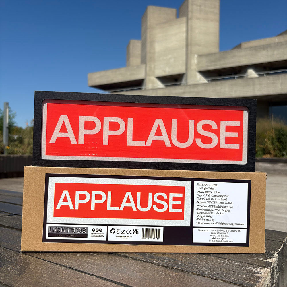 Applause Sign LED Box
