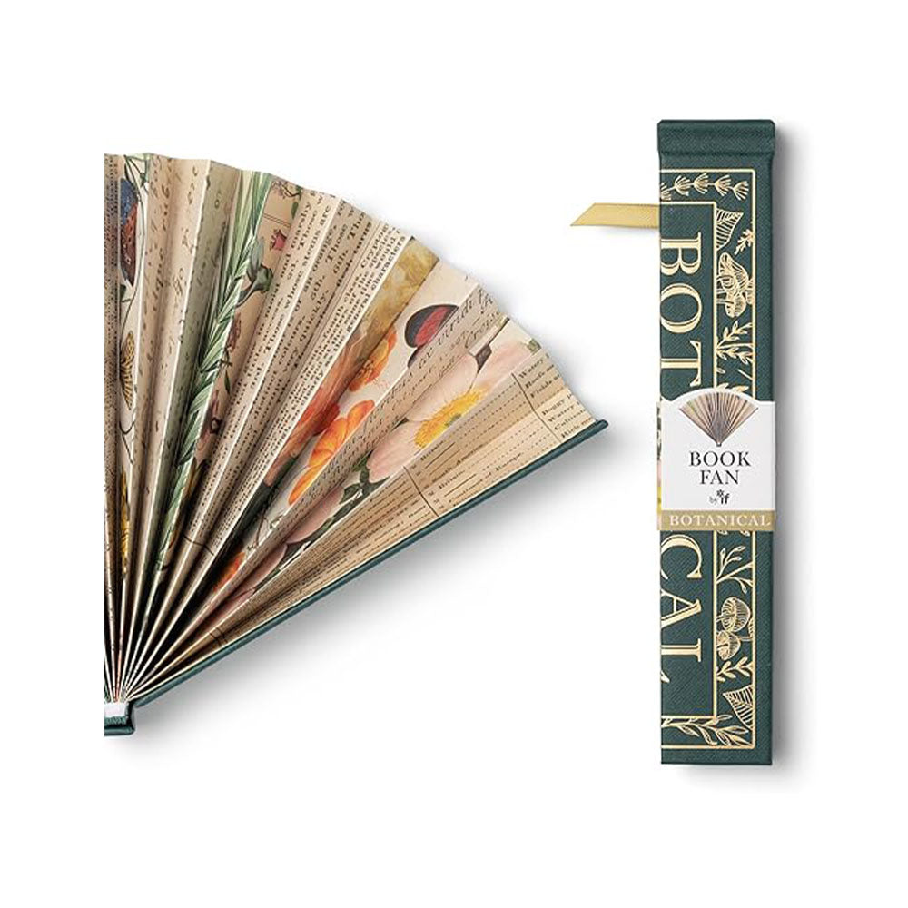 Book Fan - Botanical