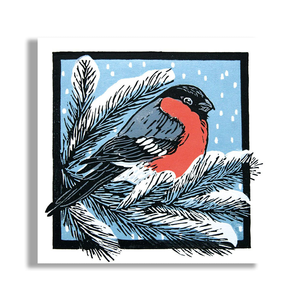 Bullfinch on Sunday Cards - Pack of 8