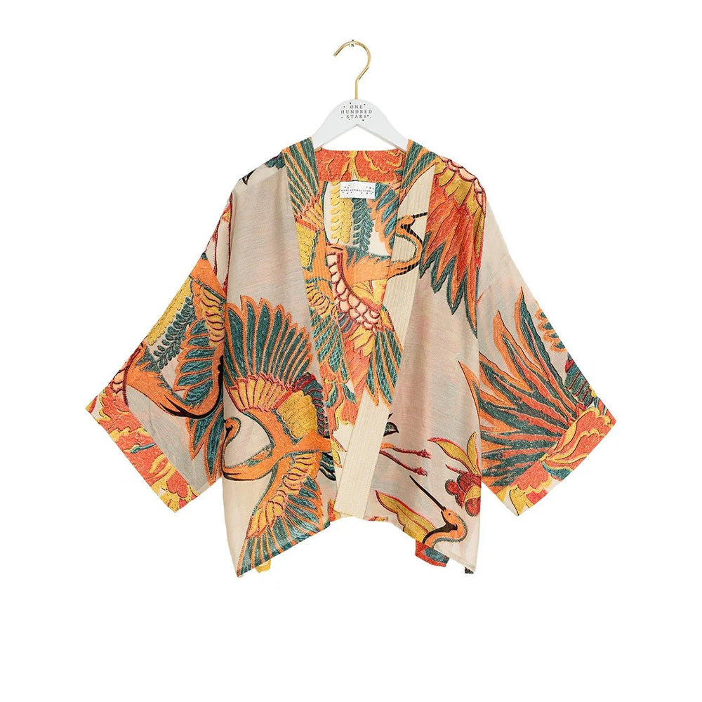 Crane Stone Kimono