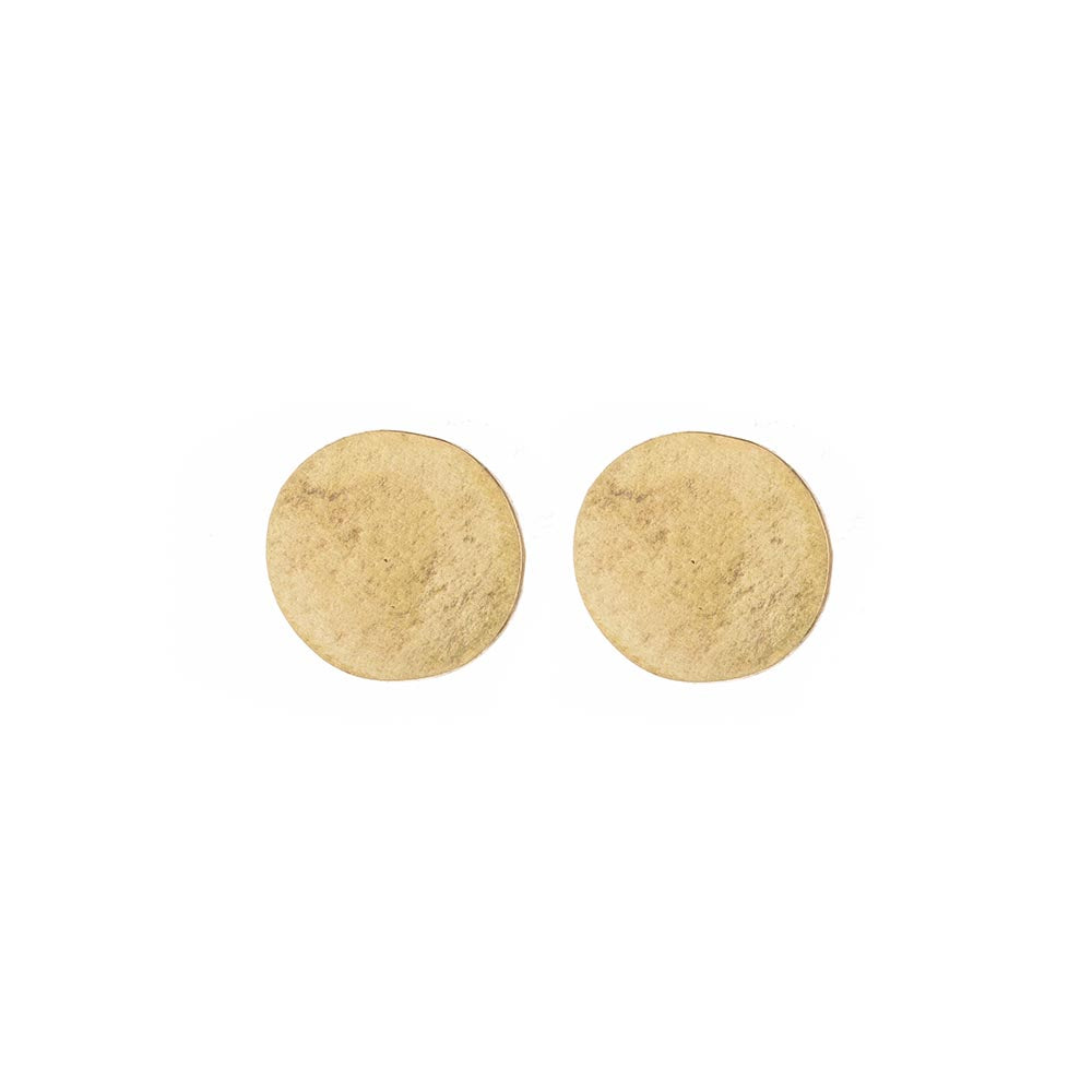 National Theatre Brass Circle Studs