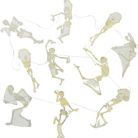Dancing Skeletons Sewn Garland