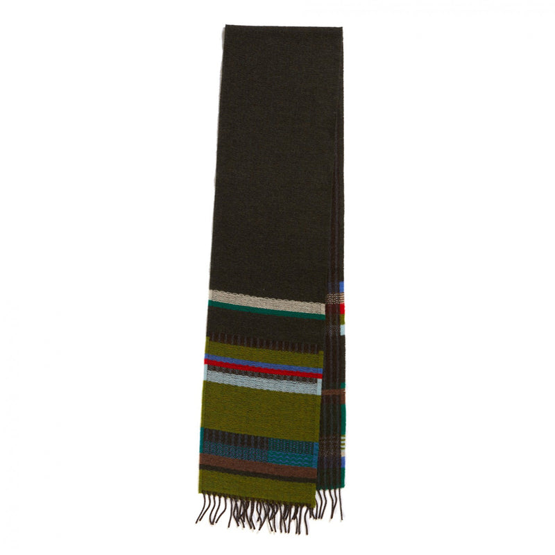 Darland Lambswool Scarf - Green