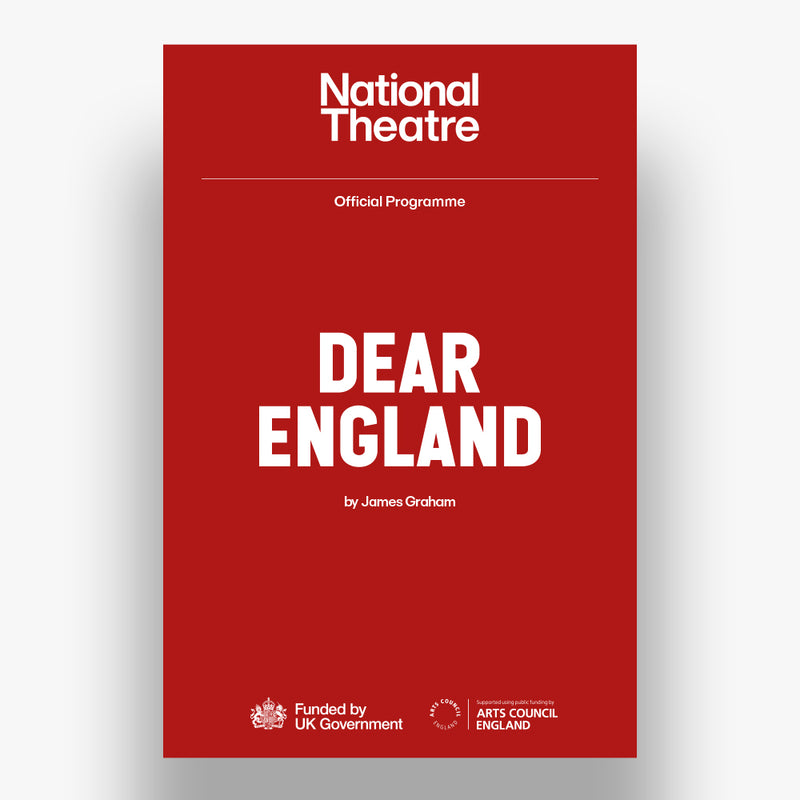 Dear England National Theatre Programme