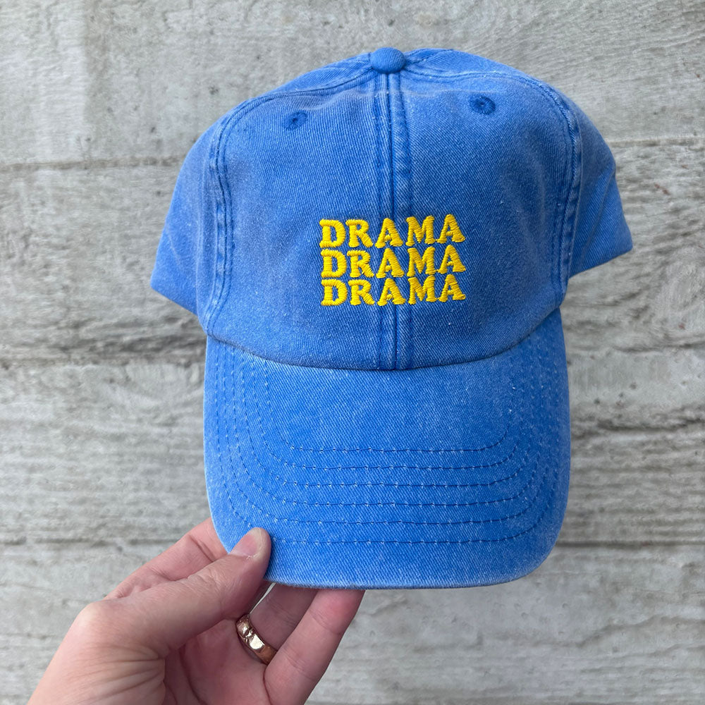 Drama Drama Drama Denim Cap