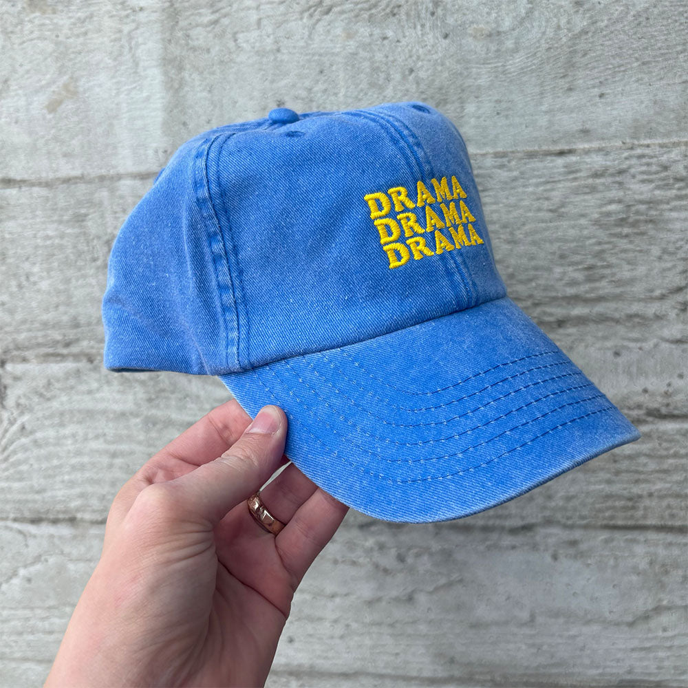 Drama Drama Drama Denim Cap