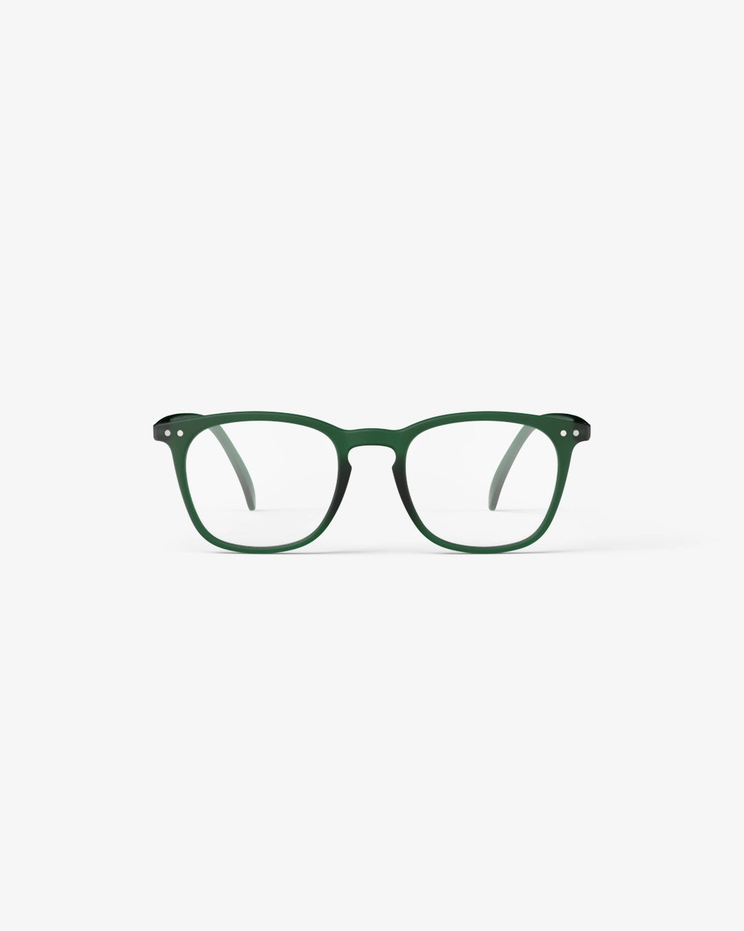 Green #E Reading Glasses