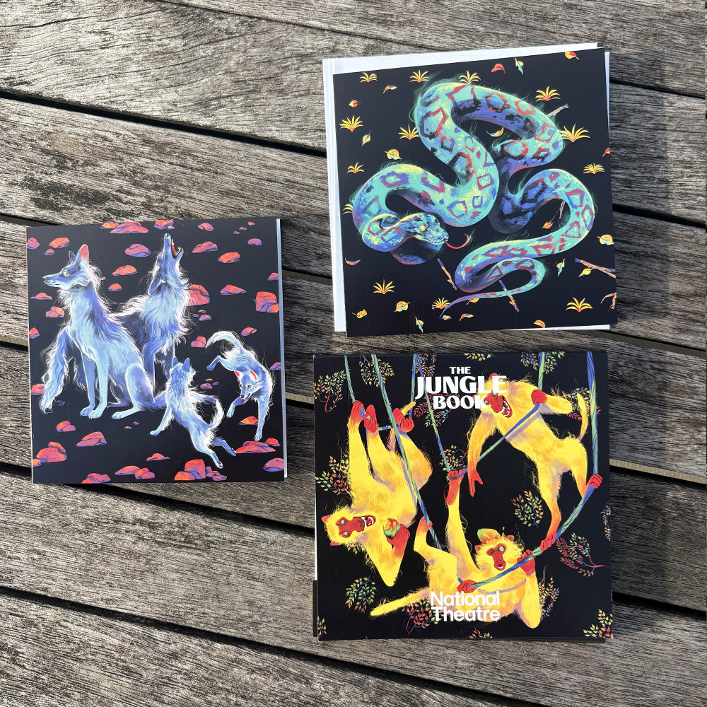 Greetings Card Pack Jungle Book - Pack of 7