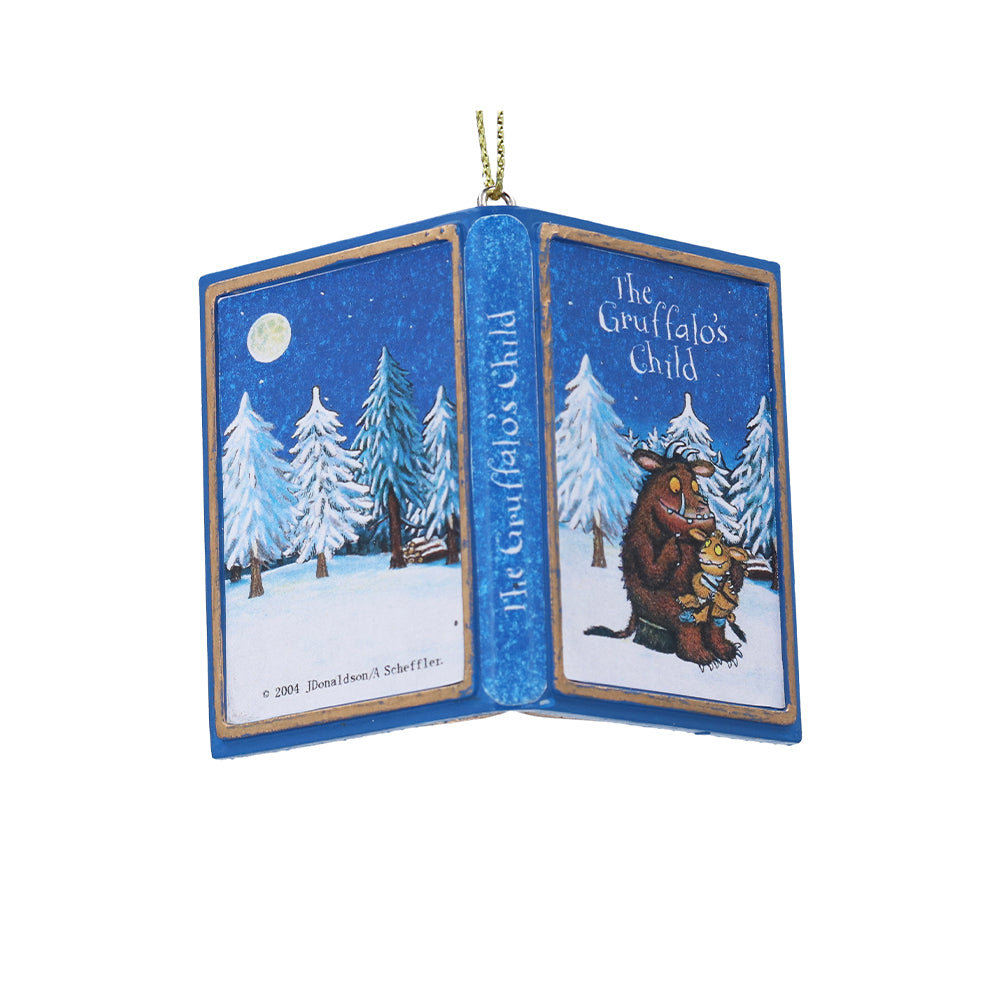 Blue Resin Gruffalo Book Decoration