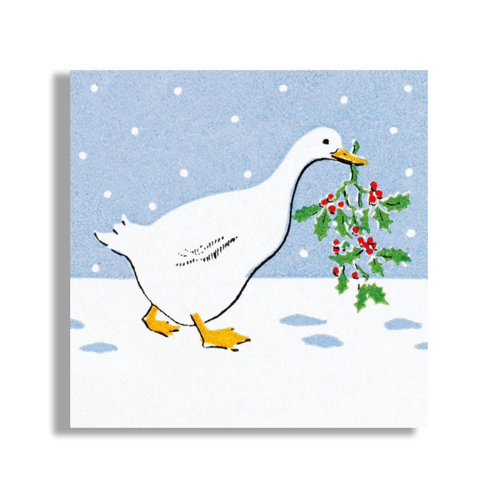 Holly Goose Cards - Pack of 8