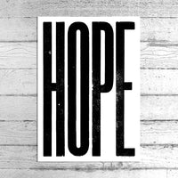 Hope A1 Limited Edition A1 Limited Edition Print