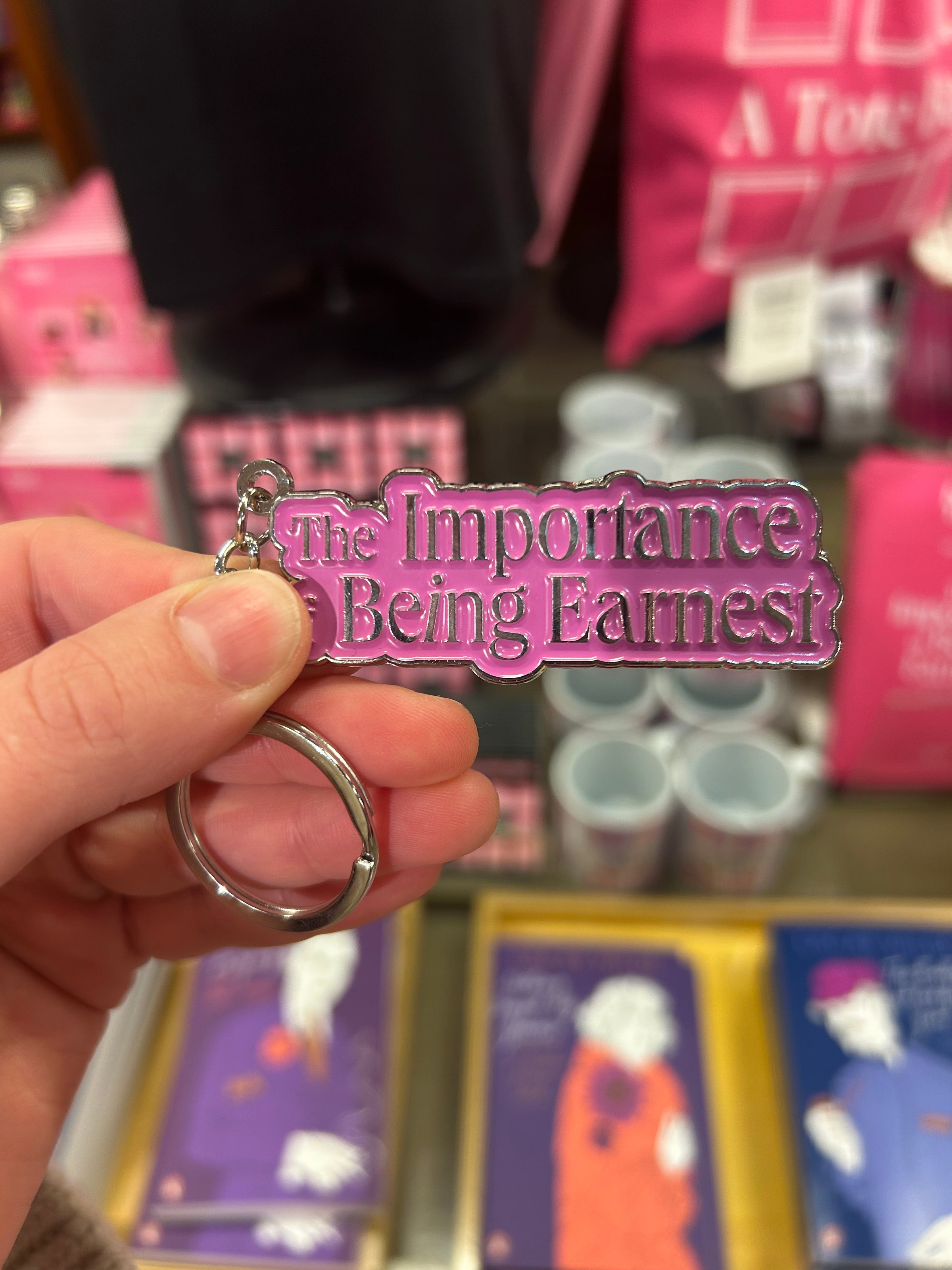 The Importance of Being Earnest Keyring