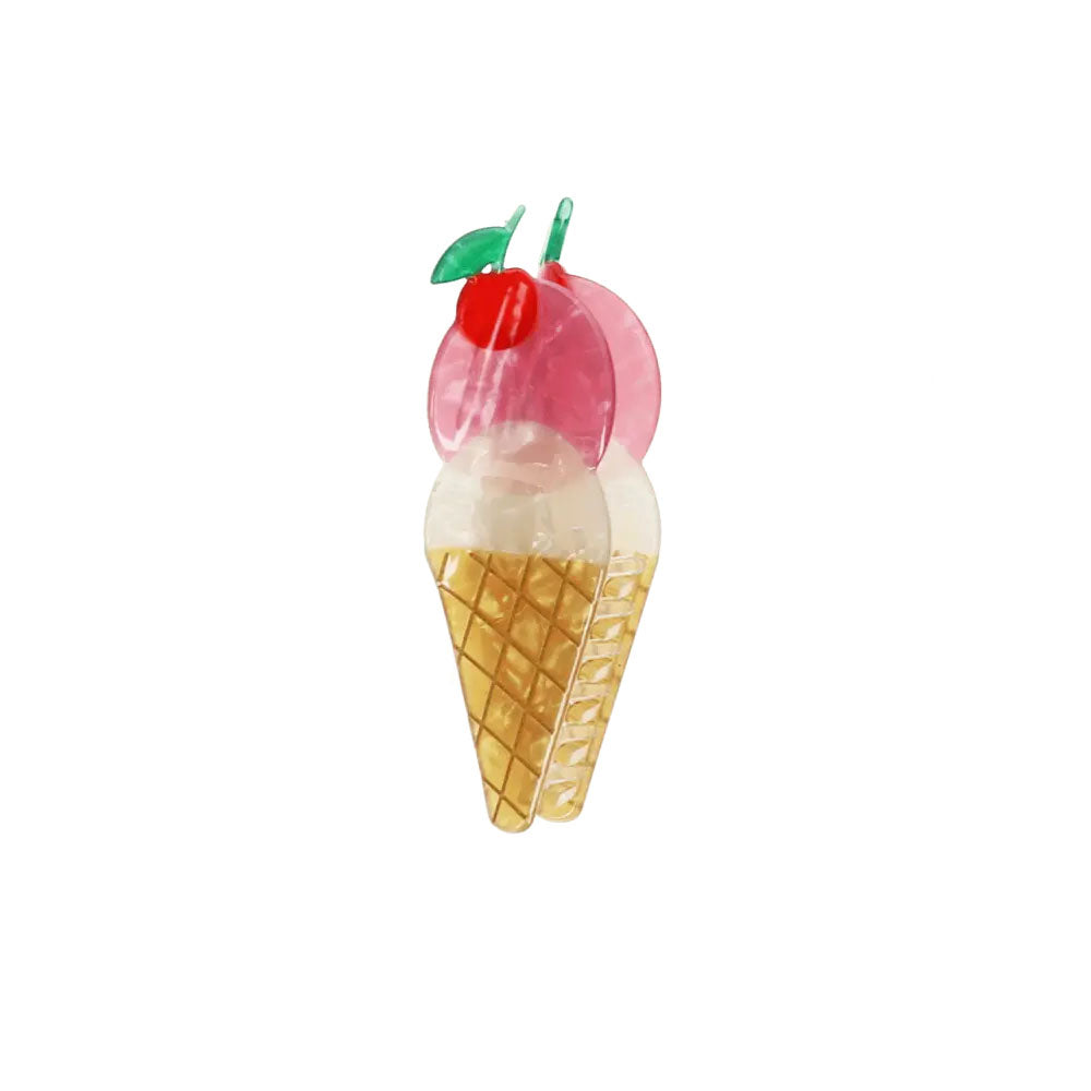 Hair Claw Clip - Ice Cream