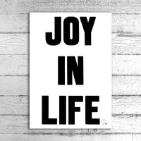 Joy in Life A1 Limited Edition Print