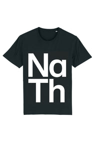 Black T-Shirt with White NT Logo