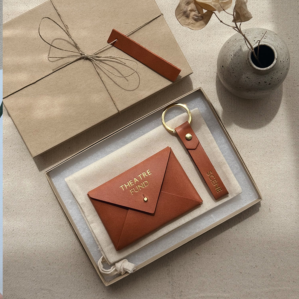 Leather Theatre Gift Set