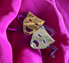 Comedy and Tragedy Pin