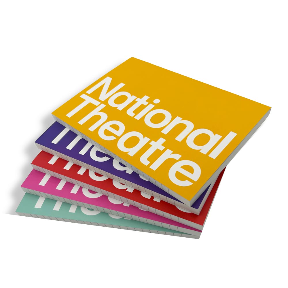 National Theatre Bright Colour Notebook A5