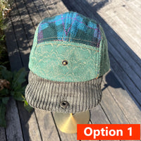 Upcycled Costume Fabric Caps - The Playboy of the Western World