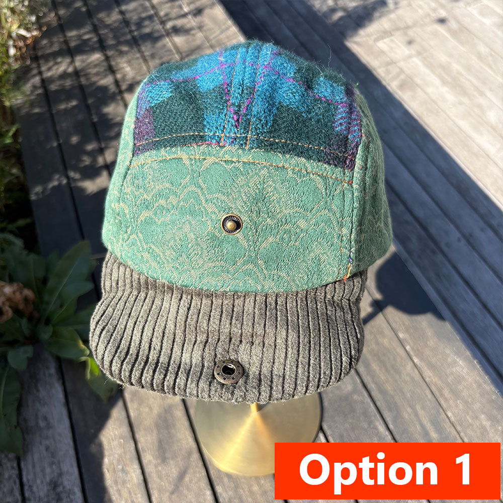Upcycled Costume Fabric Caps - The Playboy of the Western World