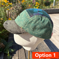 Upcycled Costume Fabric Caps - The Playboy of the Western World