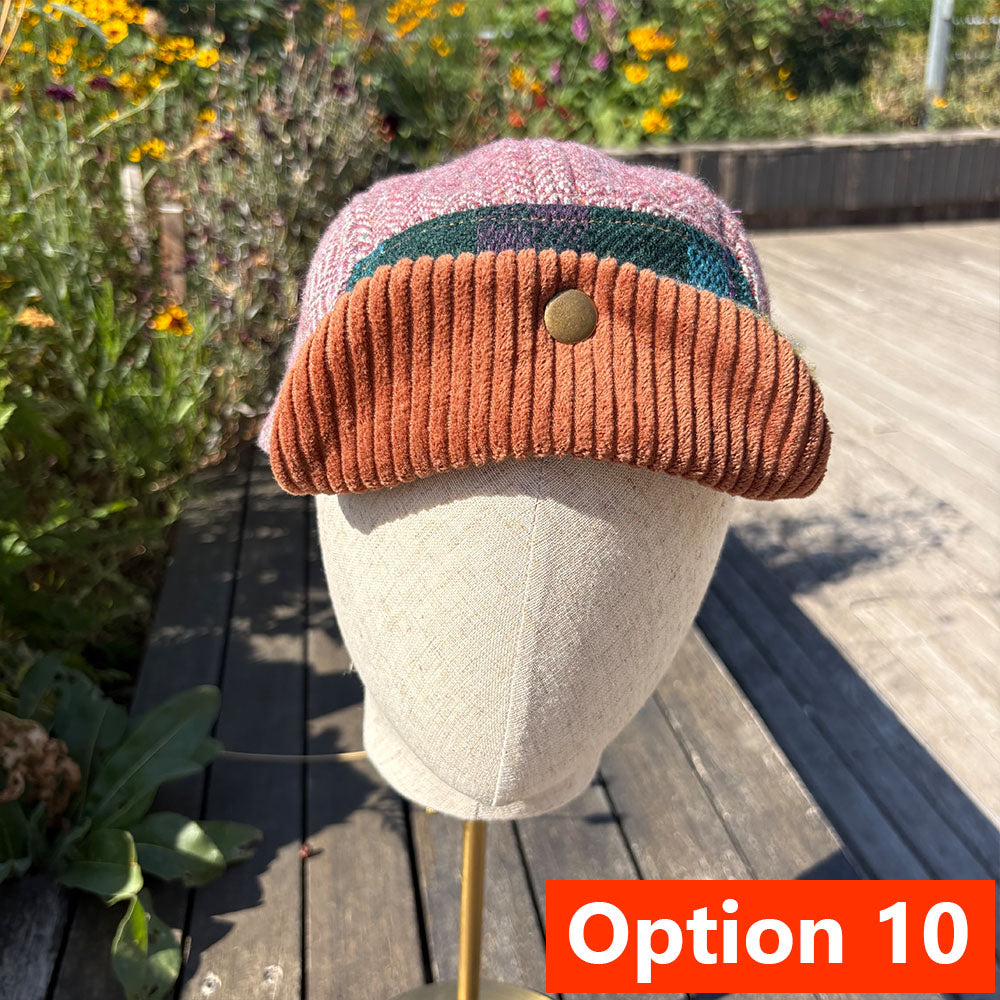 Upcycled Costume Fabric Caps - The Playboy of the Western World