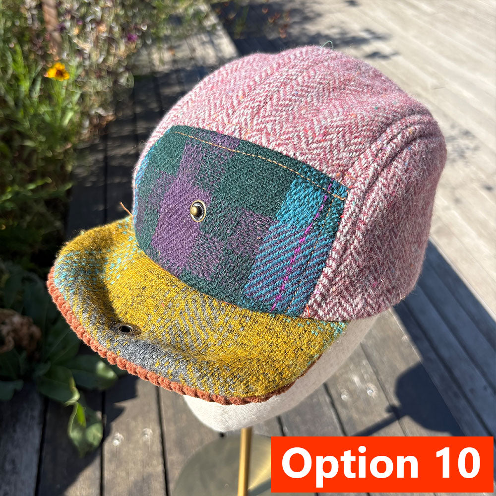 Upcycled Costume Fabric Caps - The Playboy of the Western World