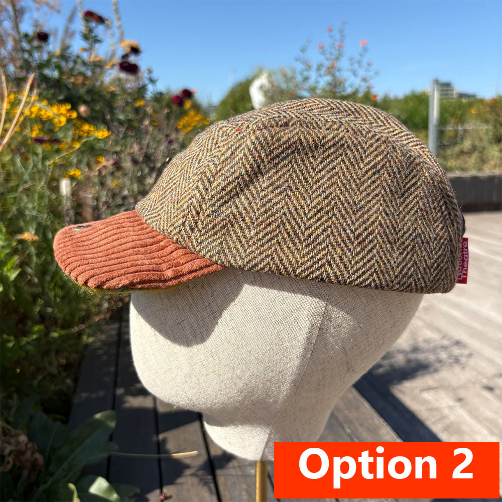 Upcycled Costume Fabric Caps - The Playboy of the Western World