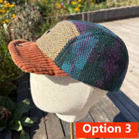 Upcycled Costume Fabric Caps - The Playboy of the Western World