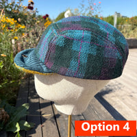 Upcycled Costume Fabric Caps - The Playboy of the Western World