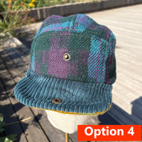 Upcycled Costume Fabric Caps - The Playboy of the Western World