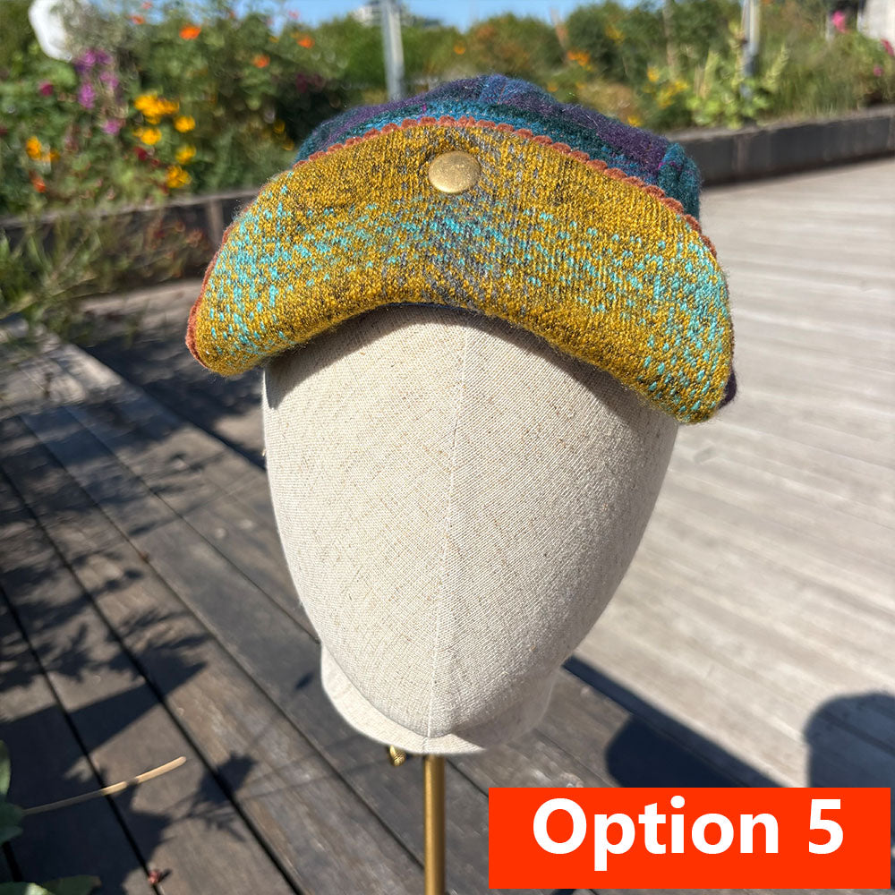 Upcycled Costume Fabric Caps - The Playboy of the Western World