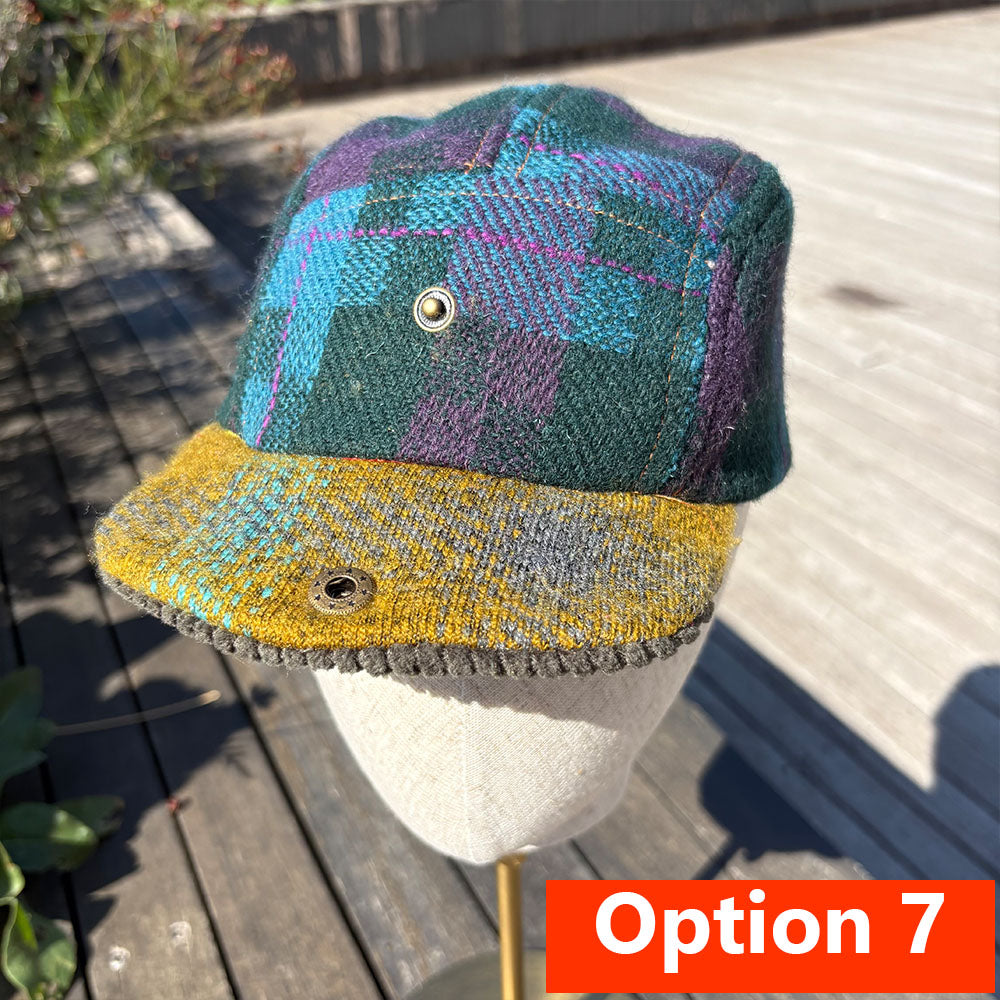 Upcycled Costume Fabric Caps - The Playboy of the Western World