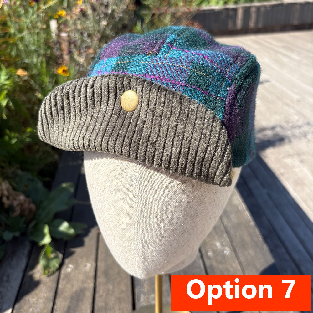 Upcycled Costume Fabric Caps - The Playboy of the Western World