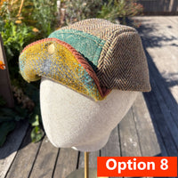 Upcycled Costume Fabric Caps - The Playboy of the Western World